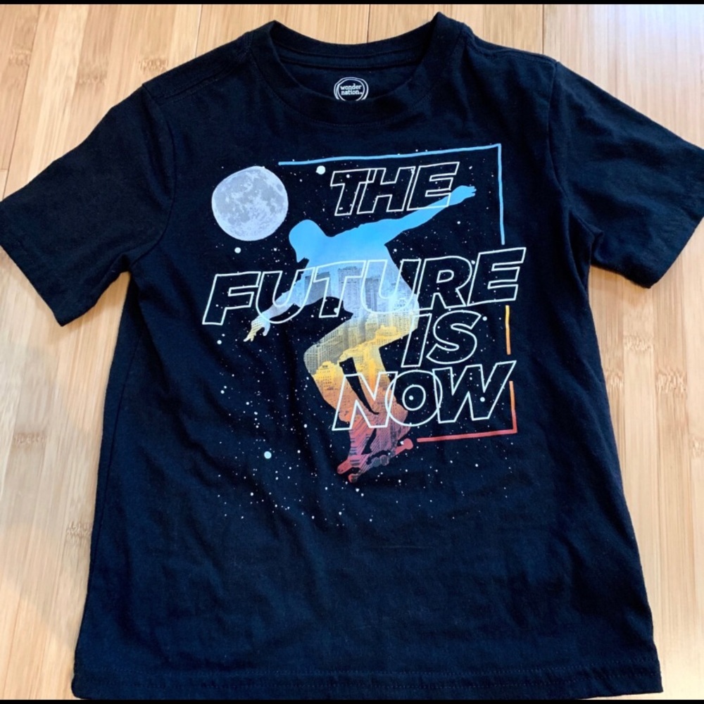 VGUC Wonder Nation T-shirt Size 4-5